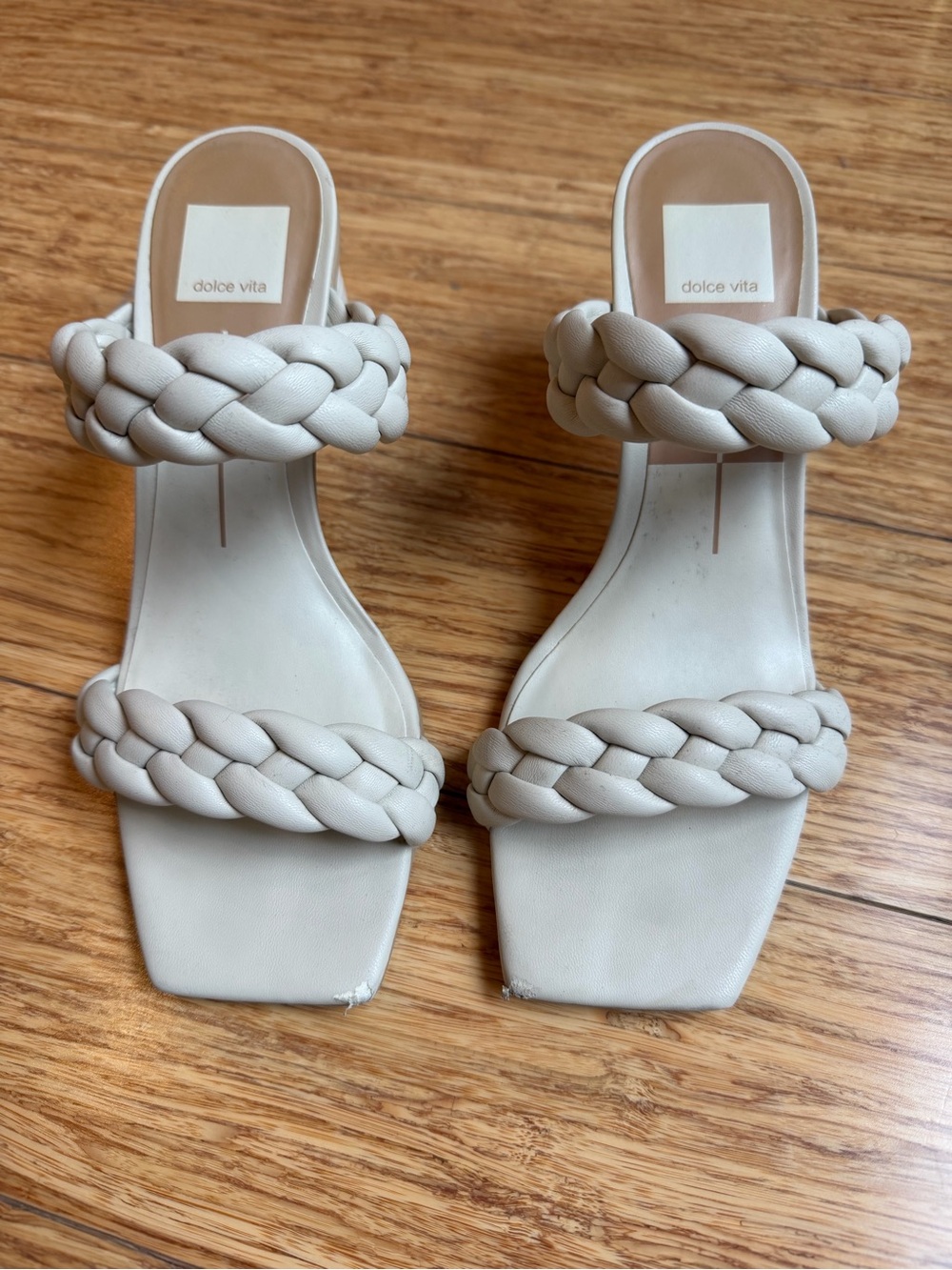 Dolce Vita Pailey Sandals — Cream